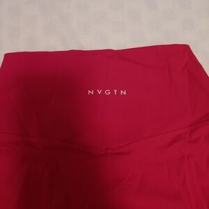 NVGTN Size L Red Signature 2.0 Leggings